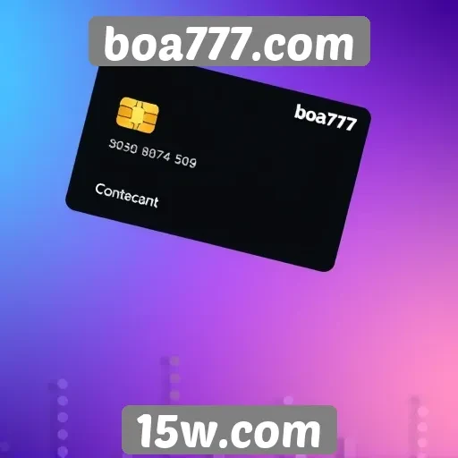 Métodos de pagamento no boa777.com
